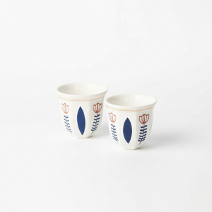 كوب قهوة 180/250مل سيراميك شرقي كلاسيكي | كوب إسبرسو وفنجان شاي منزلي