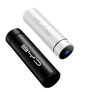 كوب حراري معزول 500 مل بشعار byd للسيارة والقهوة والماء